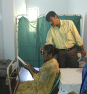 getting an eye examine